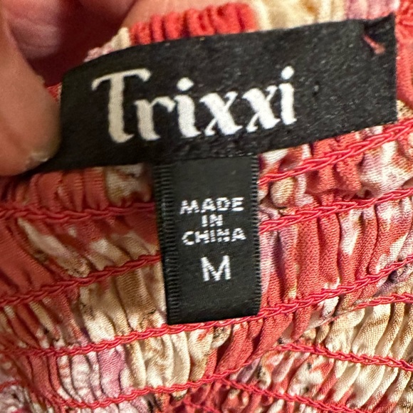 Trixxi size medium floral dress - Picture 6 of 9